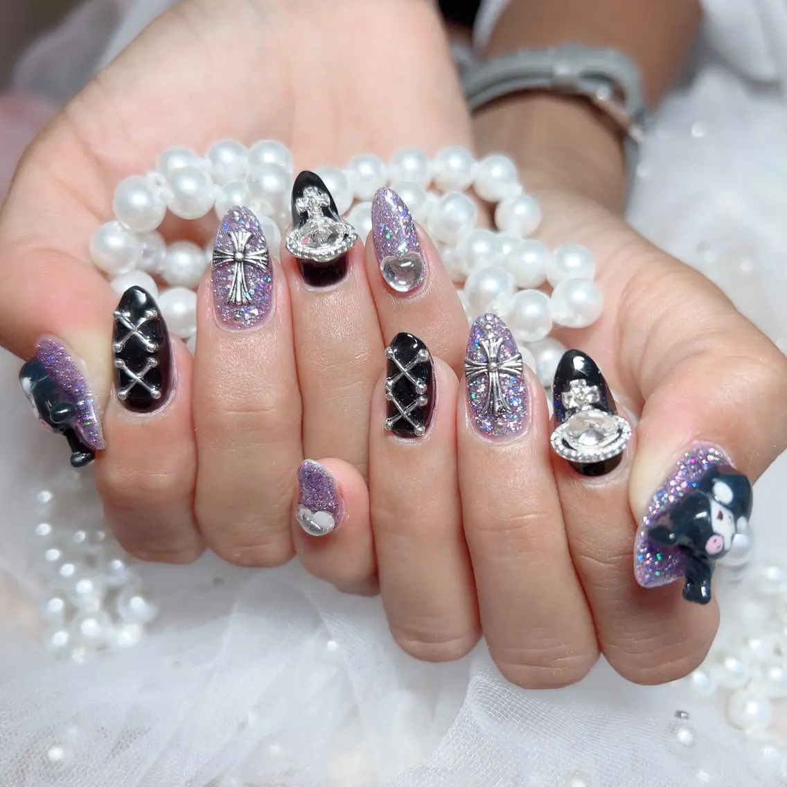 ネイル ハンドネイル M 🌷Nail 長さだし専門店のネイルデザイン