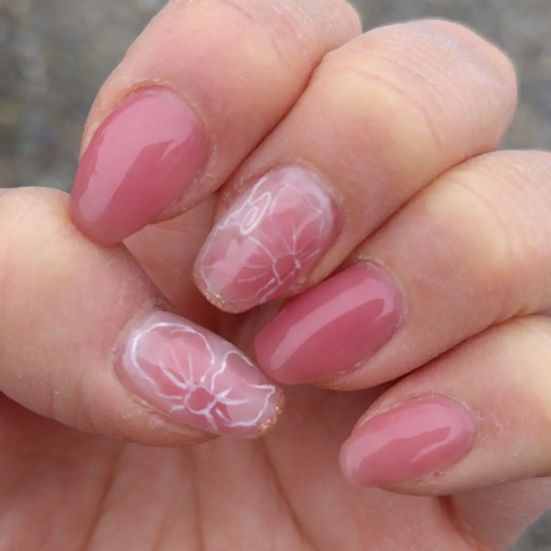 ネイル シンプルネイル ハンドネイル OTAM  nailのネイルデザイン