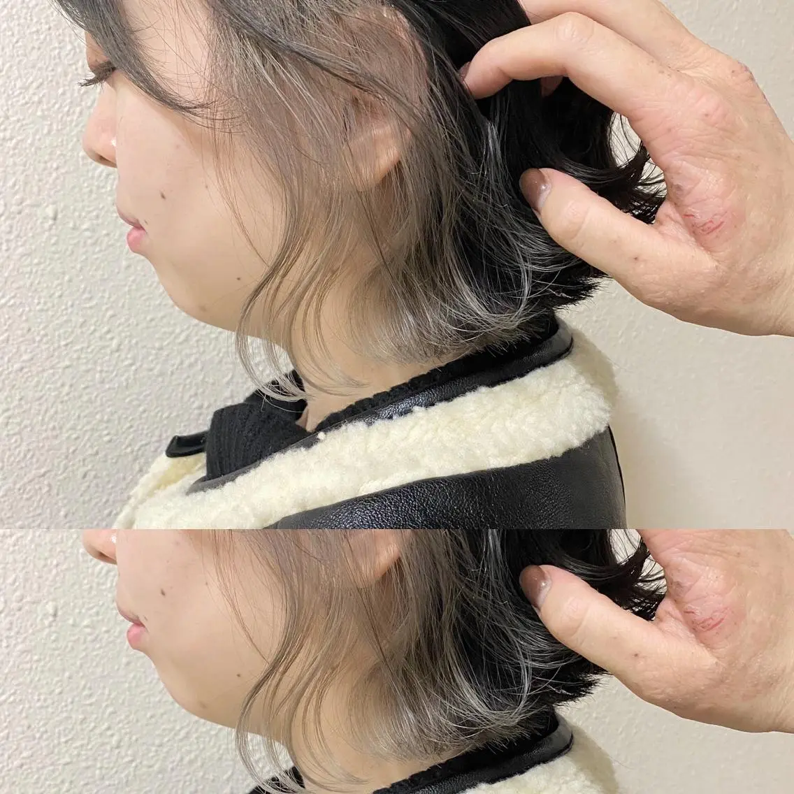 ミディアム カラー カット ヘアカラー トリートメント ツキノキ　ミナ 8月から西梅田店のヘアスタイル