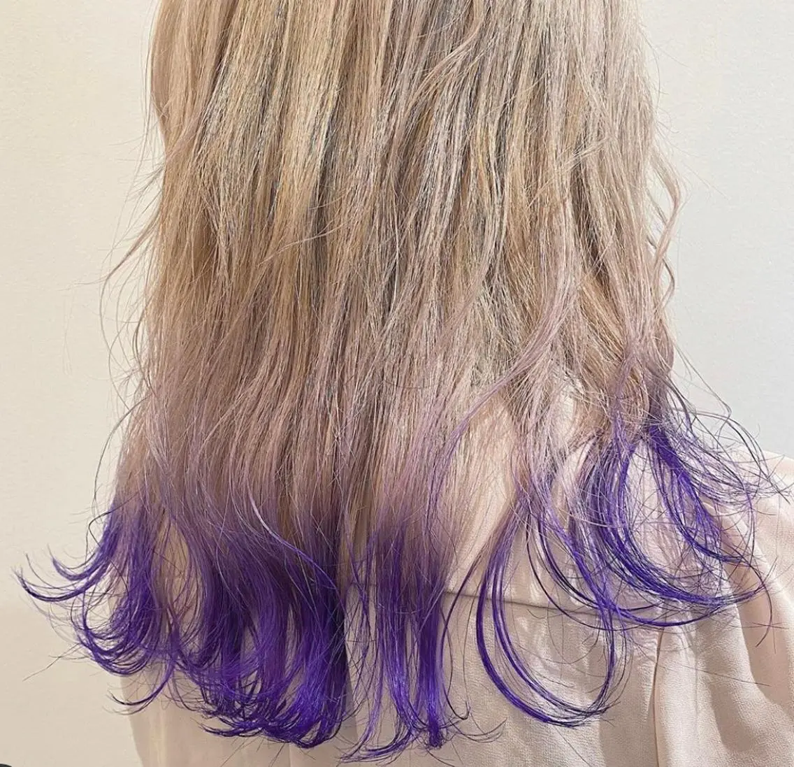 セミロング ヘアカラー トリートメント MIZUHO / ダブルカラー髪質改善のヘアスタイル