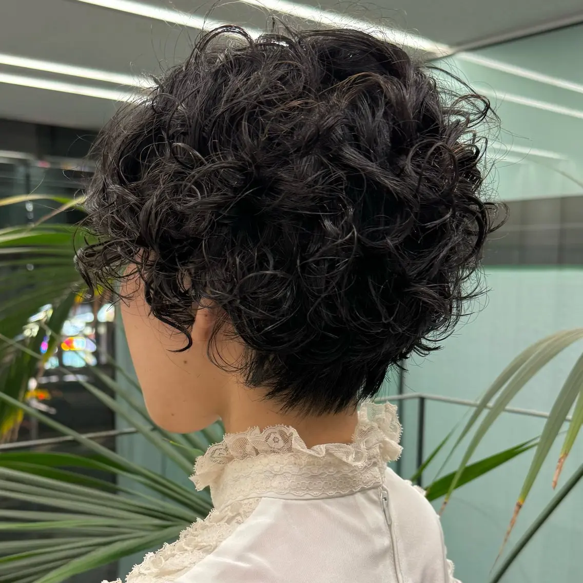 ショート パーマ ショートヘア ひなた あゆみのヘアスタイル