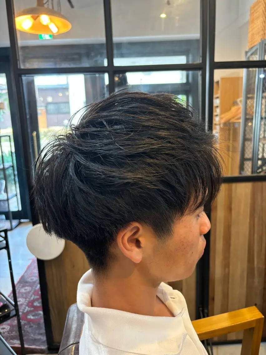 ショート メンズ カット 伊藤 那月のヘアスタイル