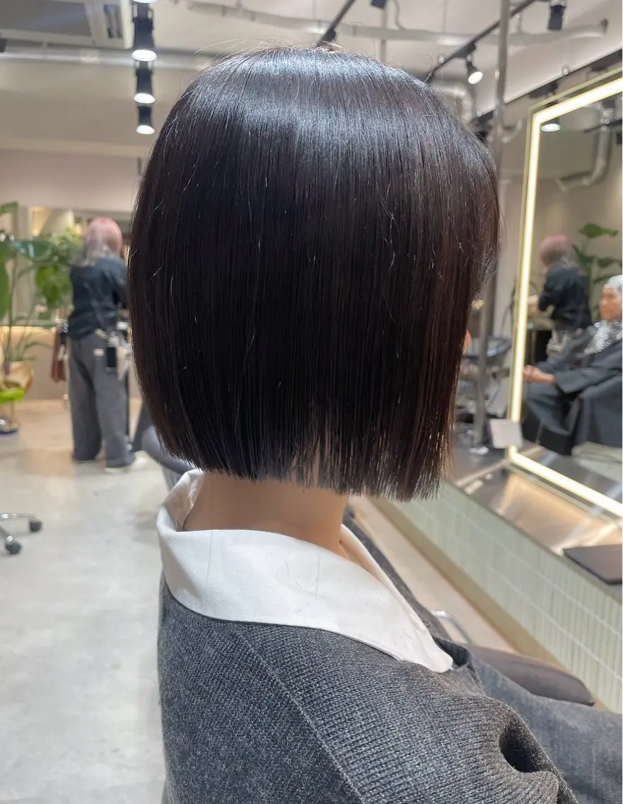 ショート オリーブベージュ/シ ョートボブたまき🧡のヘアスタイル