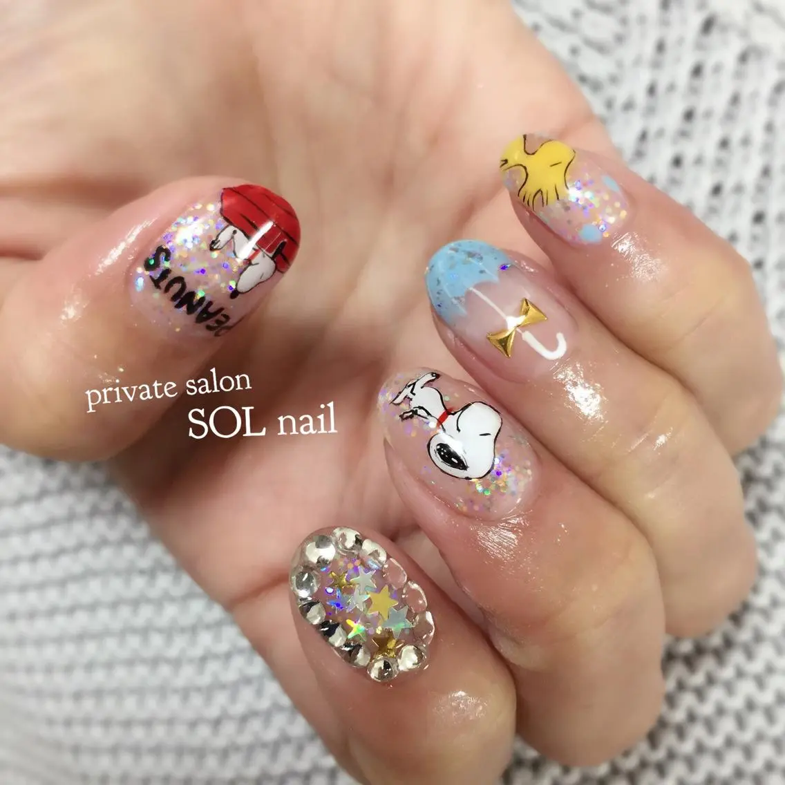 ネイル ハンドネイル SOL NAILのネイルデザイン