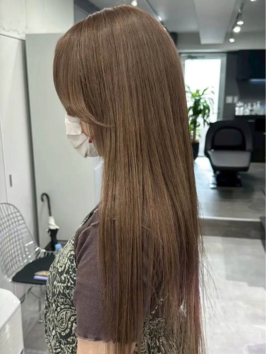 ロング ヘアカラー yuka/いろあそび ブリーチカラー🎀のヘアスタイル