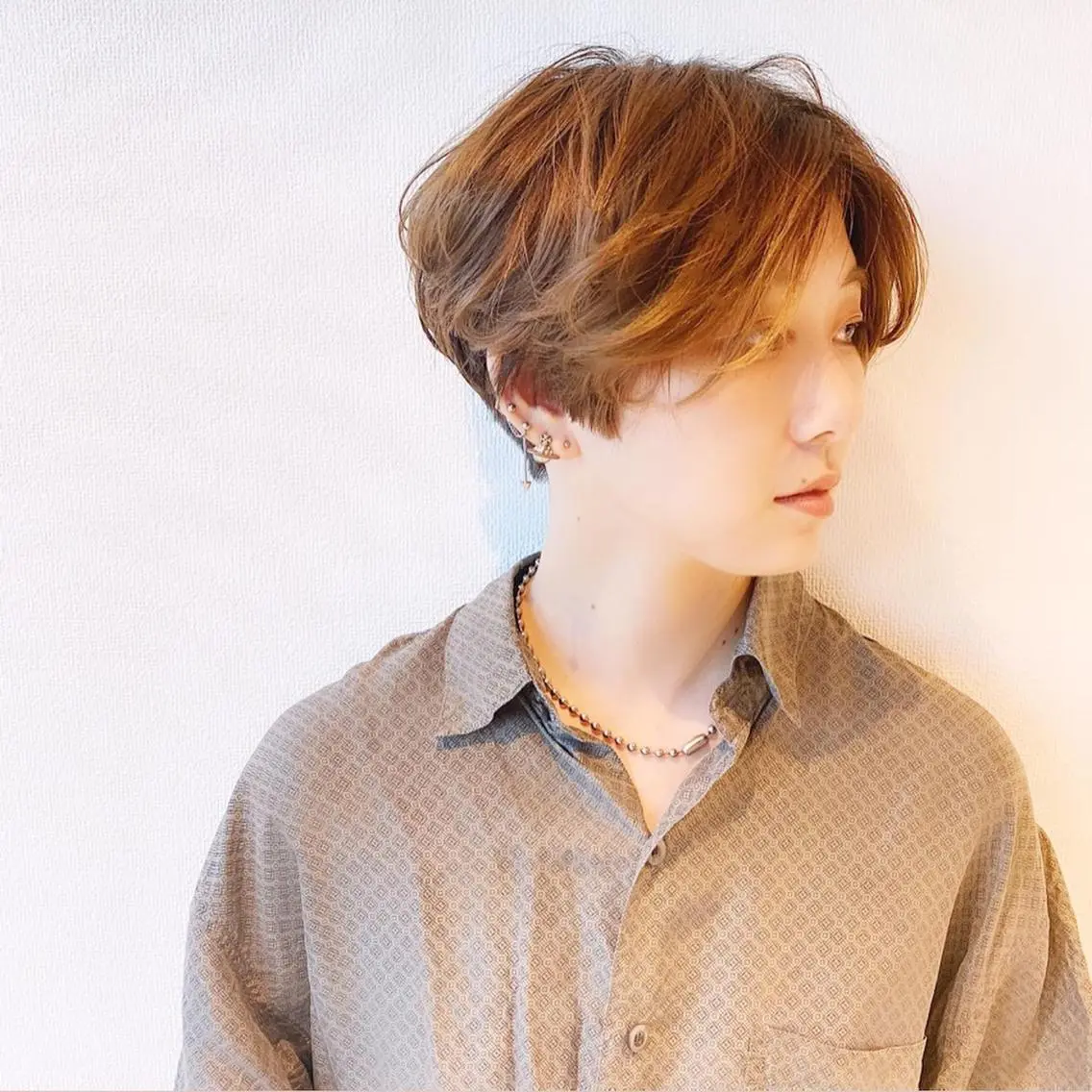 ショート 中川 竜誠のヘアスタイル
