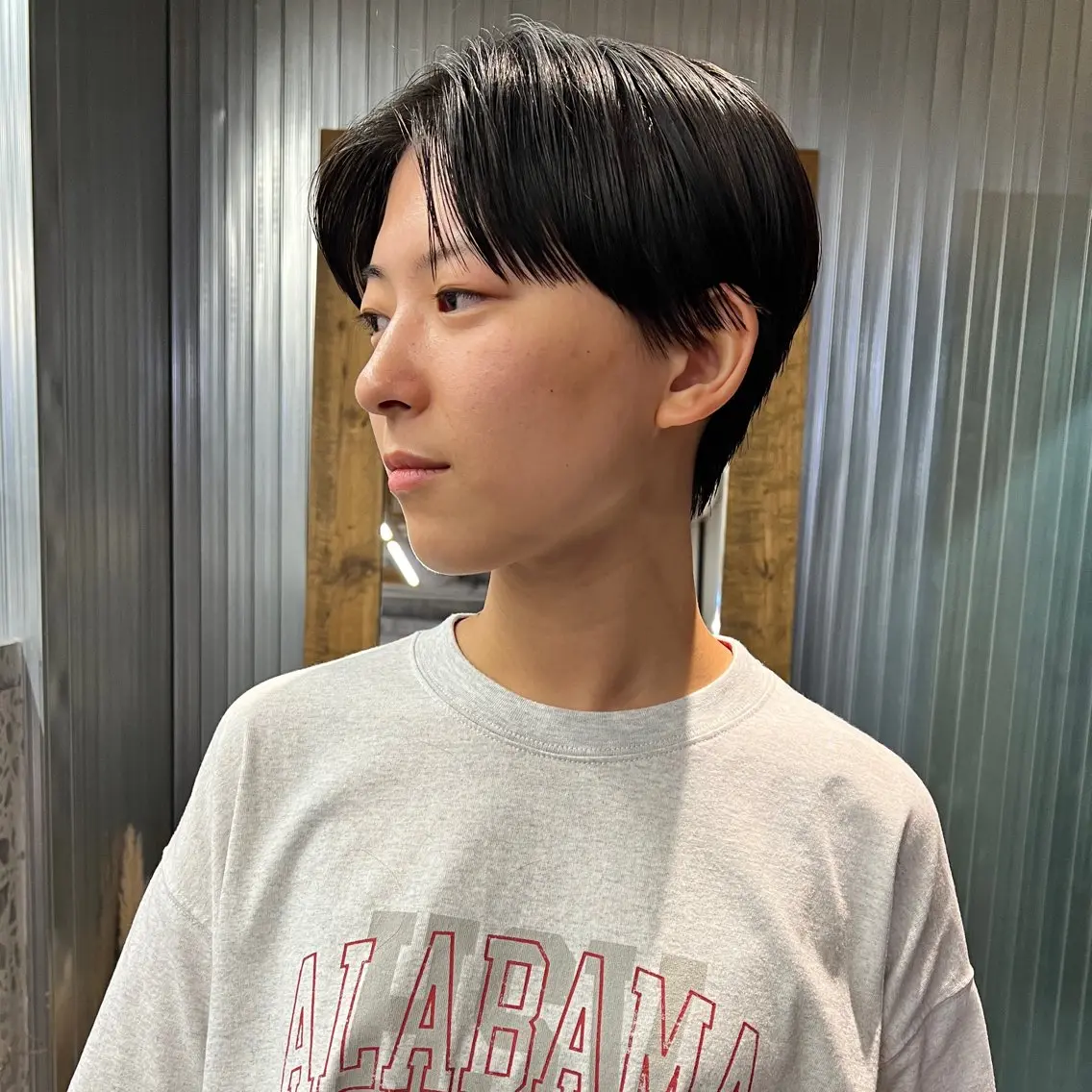 ショート 鳥越 一希のヘアスタイル