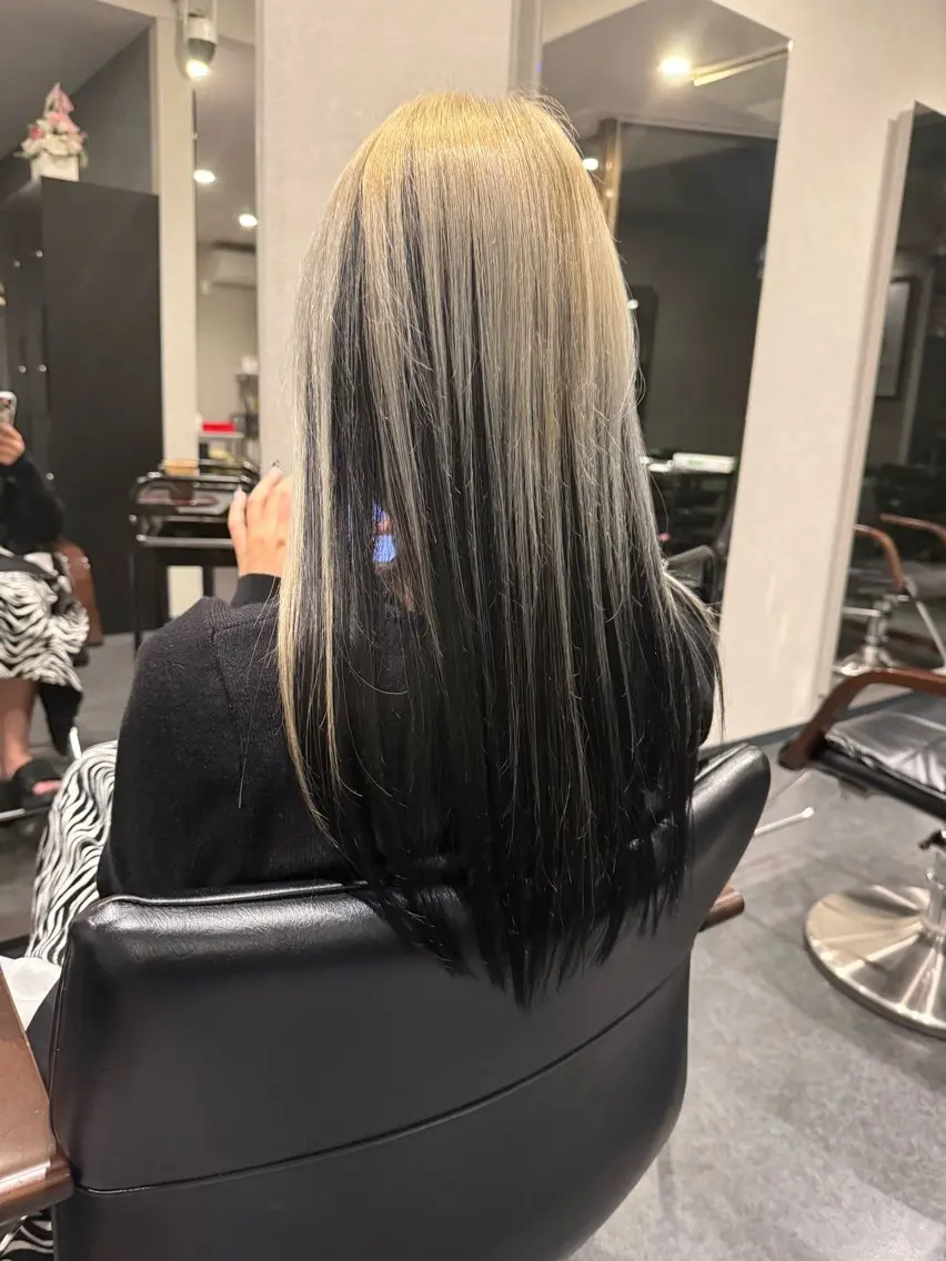 ロング カット ヘアカラー 髪質改善⚡️カラー 🍀武久 誠🍀のヘアスタイル