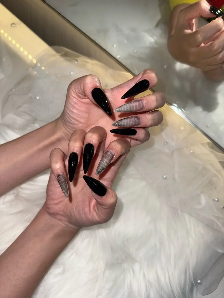 ネイル 持ち込み スカルプネイル ayuri nailsのネイルデザイン