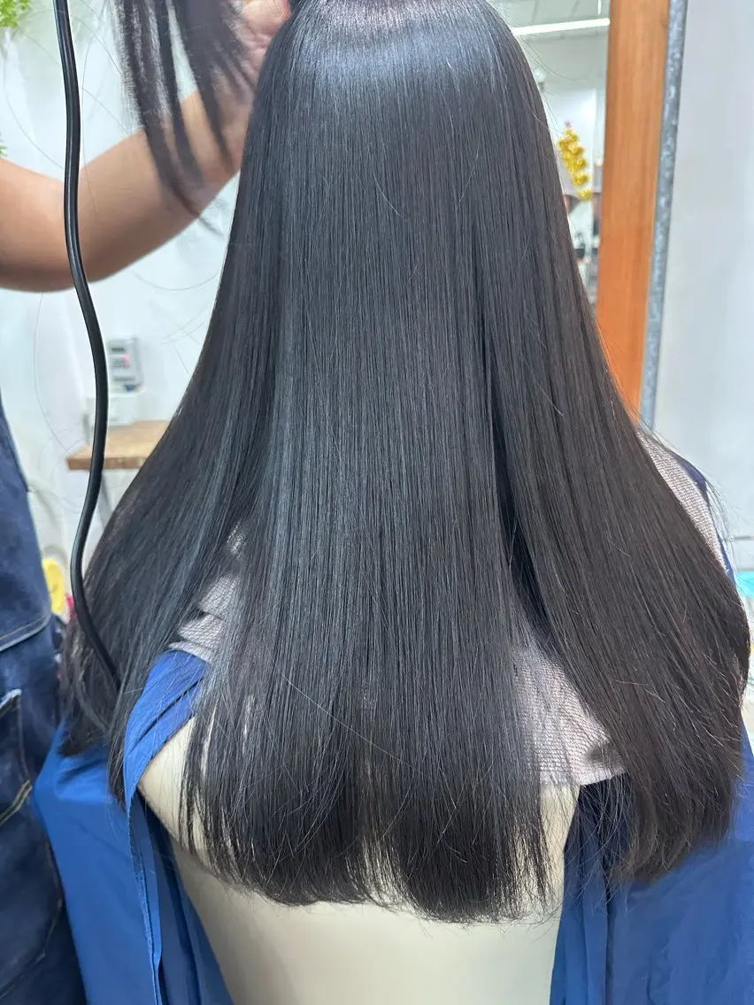 ロング 髪質改善 縮毛矯正 上木 教司のヘアスタイル