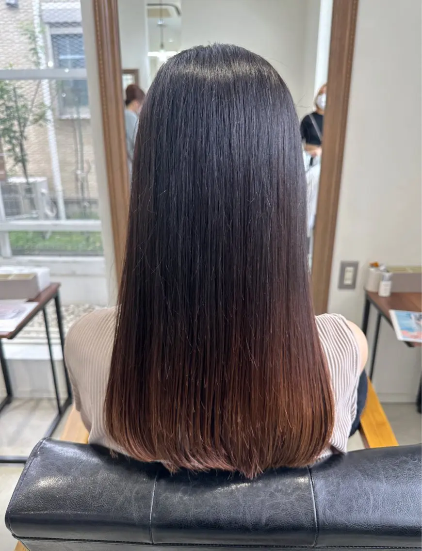 ロング トリートメント 髙木 利央のヘアスタイル