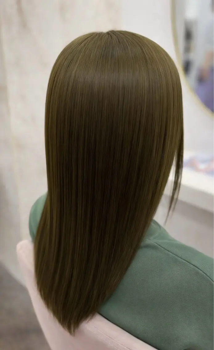 カラー ブラウンカラー 透明感カラー ヘアカラー 縮毛矯正 トリートメント 🍀みちか🍀 lovis💕大宮のヘアスタイル