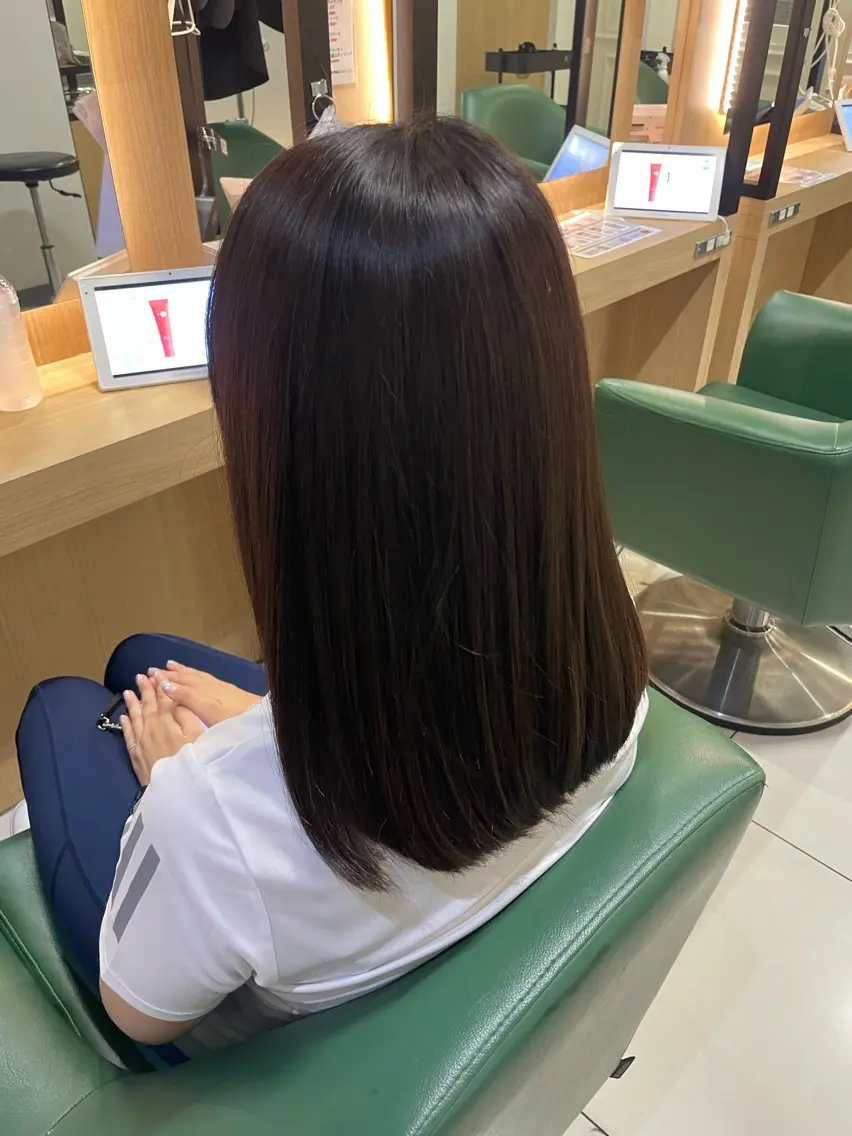 ミディアム ヘアカラー Laciel両国店 ⭐️響⭐️のヘアスタイル
