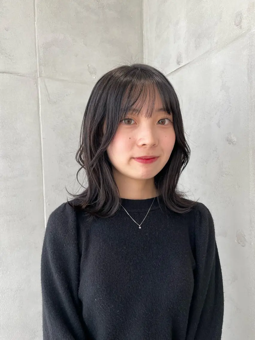 ミディアム カラー たなか こころ🎀のヘアスタイル