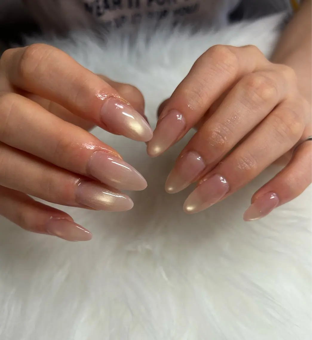 ネイル 長さ出し マグネットネイル Luxe nailのネイルデザイン