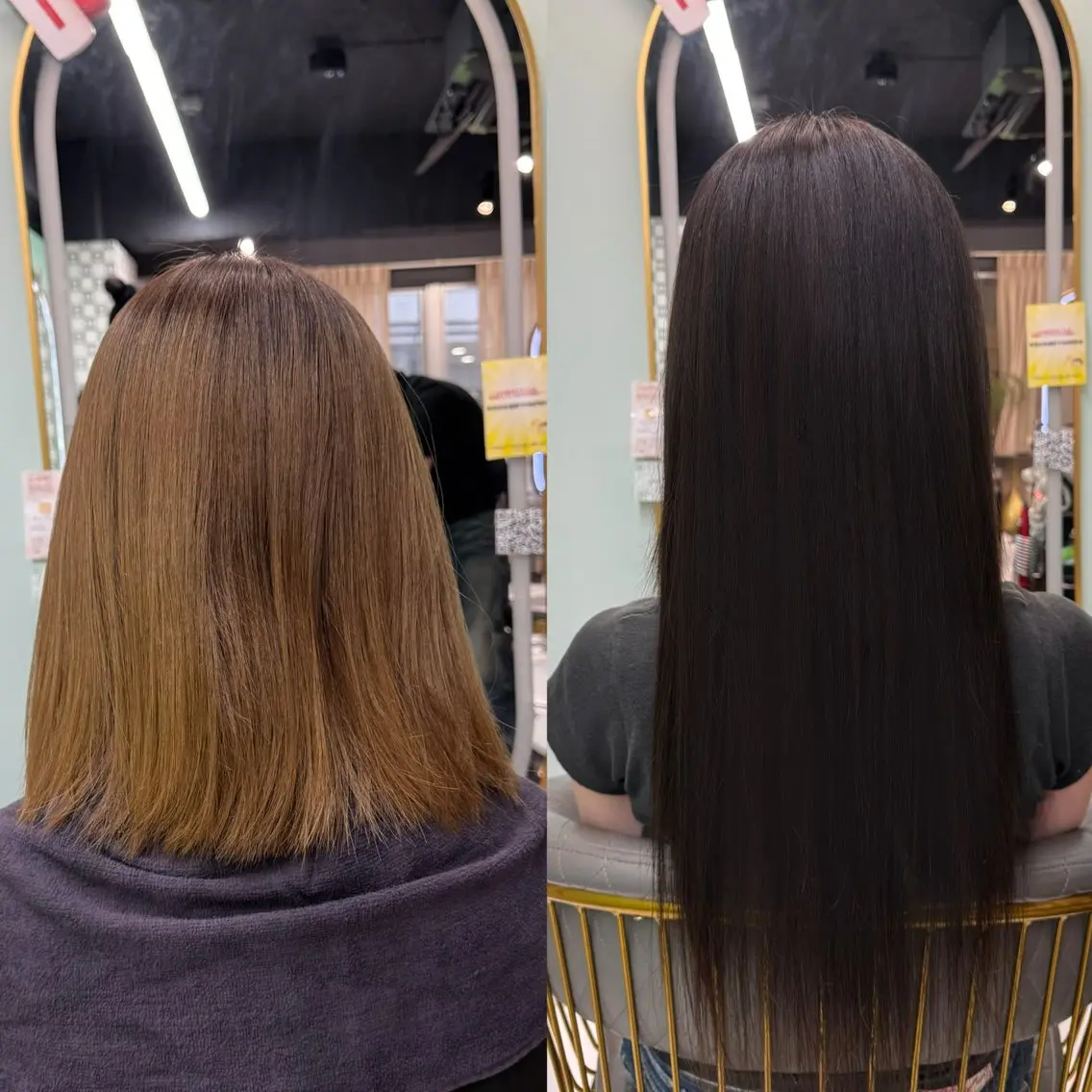 ロング カラー 🐺新宿manabu プルエクステのヘアスタイル