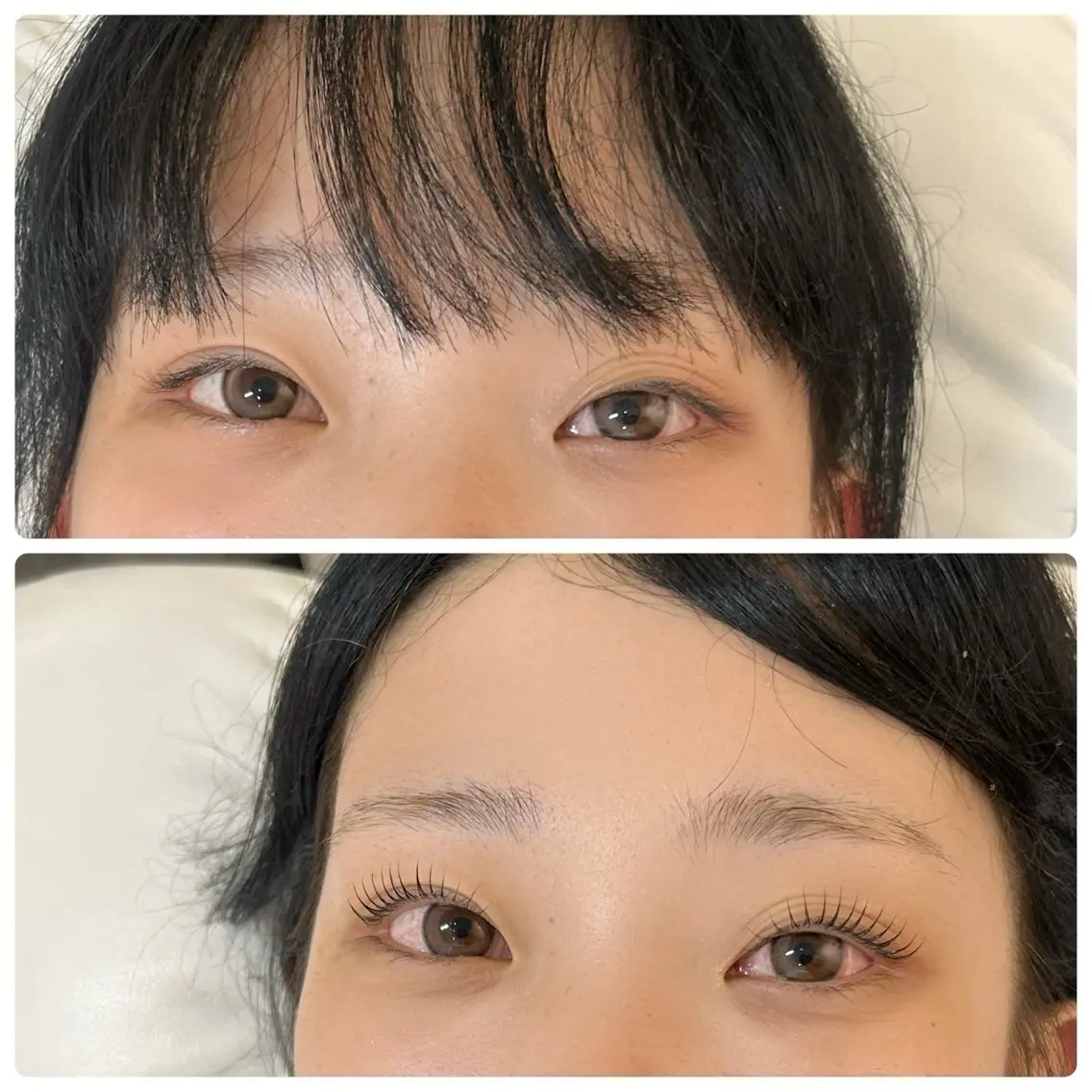 マツエク・マツパ ナチュラル 一重×まつ毛パーマ ロレインブロウ🍀 ️博多店所属️ aiのマツエク・マツパデザイン