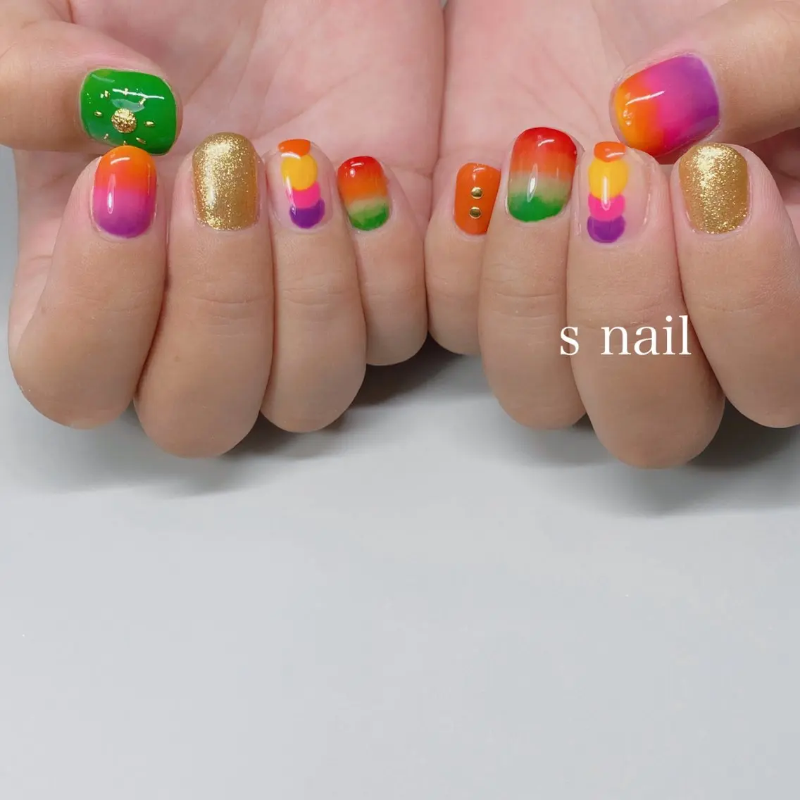 ネイル アートネイル ハンドネイル s nail さとよしみゆきのネイルデザイン