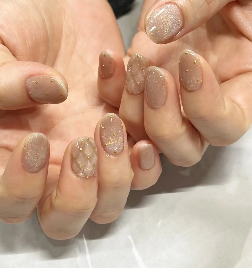 ネイル マグネットネイル ハンドネイル Amu's chikakoのネイルデザイン