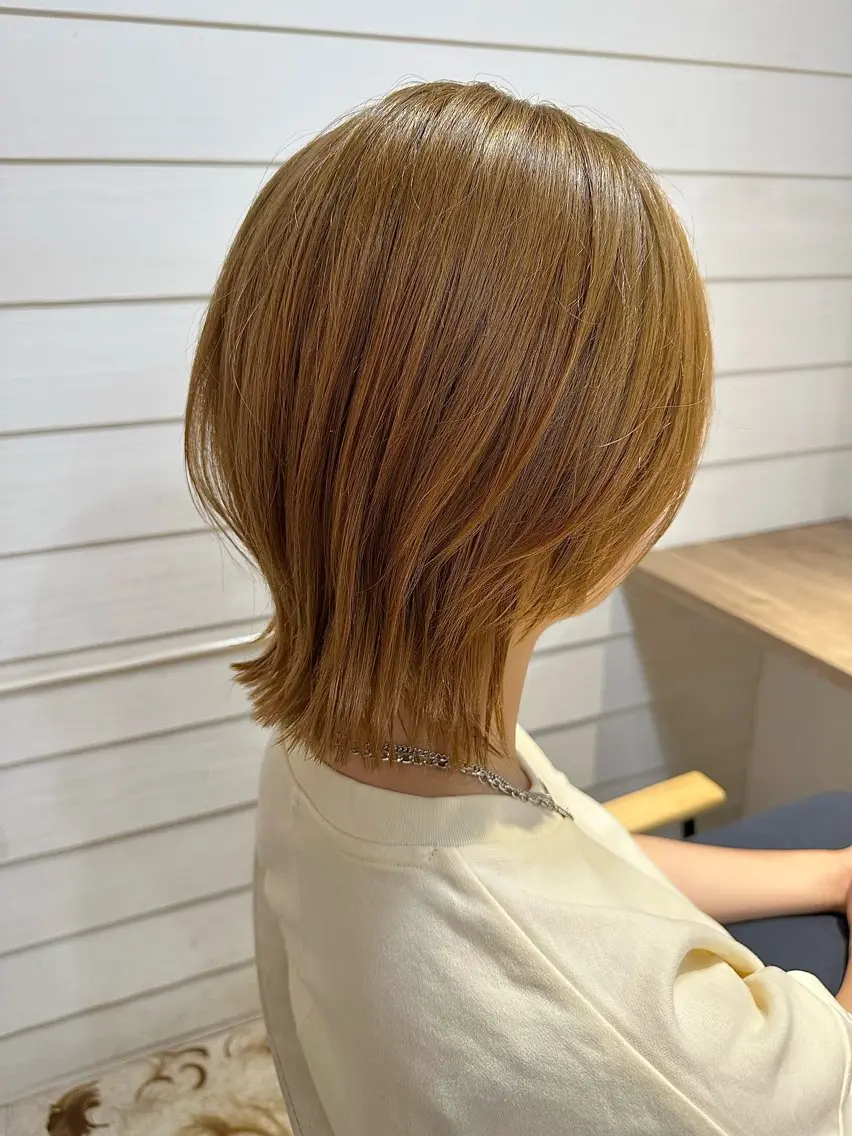 ミディアム カット ヘアカラー トリートメント 【Annie】古賀 将のヘアスタイル