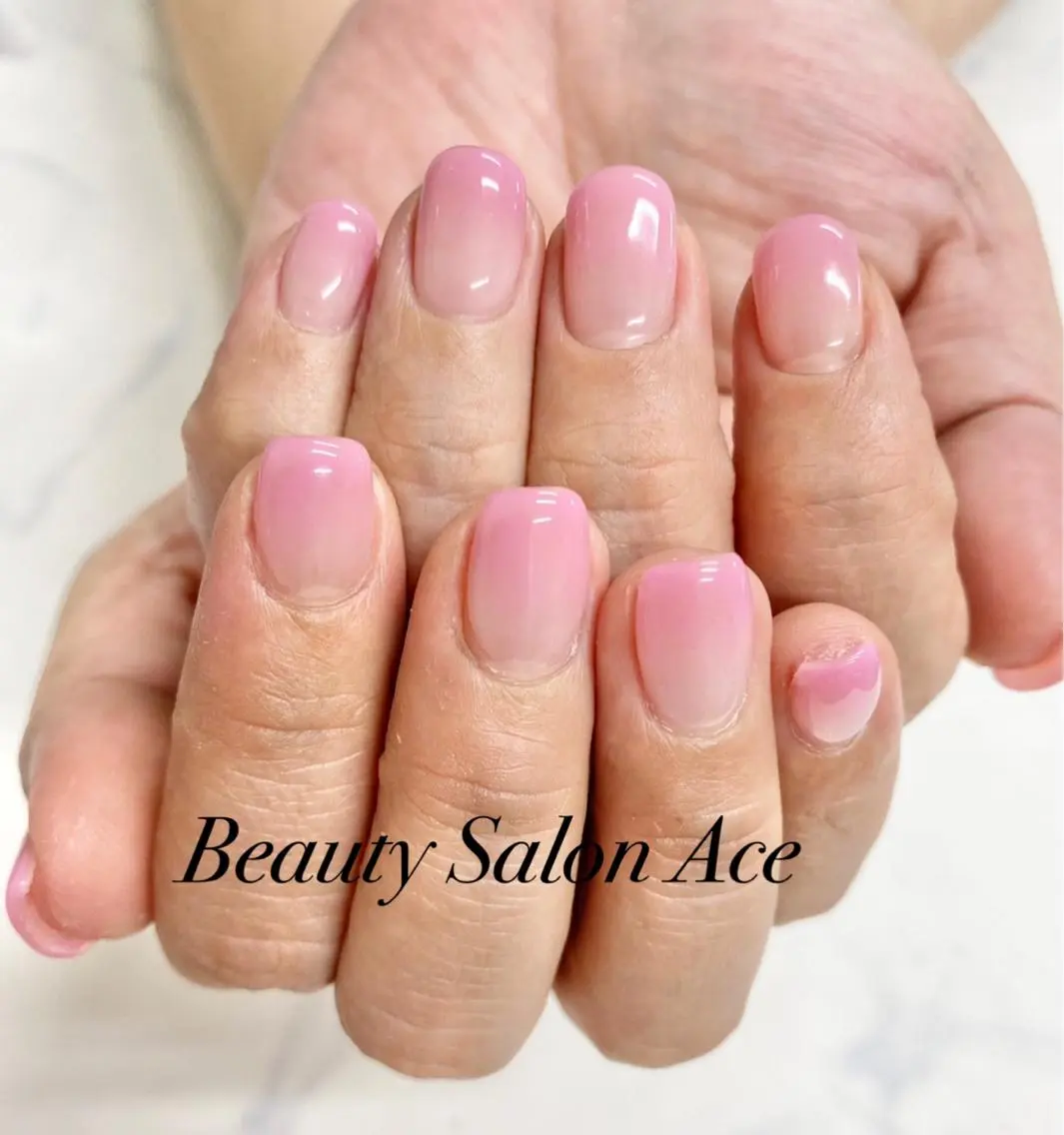 ネイル グラデーション メンズネイル 夏ネイル 池袋フィルイン Ace♡Nailのネイルデザイン