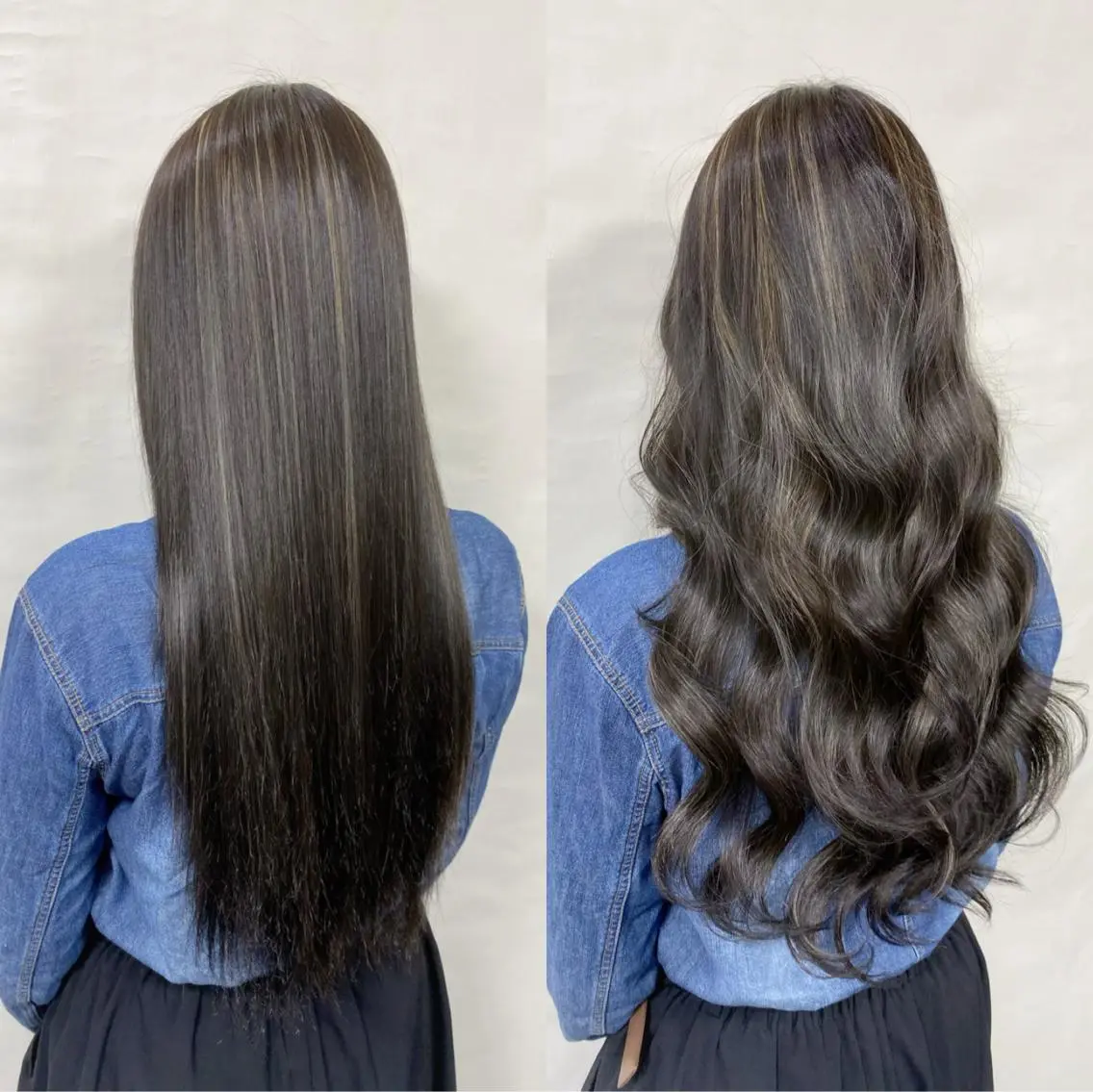 ロング カラー ハイライトカラー 外国人風カラー ハイライト カット ヘアカラー トリートメント 髪質改善【縮毛矯正】 北千住 田邉 澪のヘアスタイル