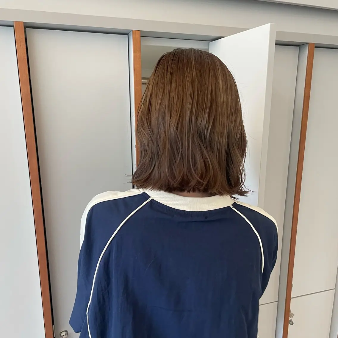 ショート カラー ベージュカラー ブリーチ 透明感カラー ダブルカラー ブリーチなしカラー ヘアカラー トリートメント 髪質改善カラー/ボブ 🌻Mutsumiのヘアスタイル