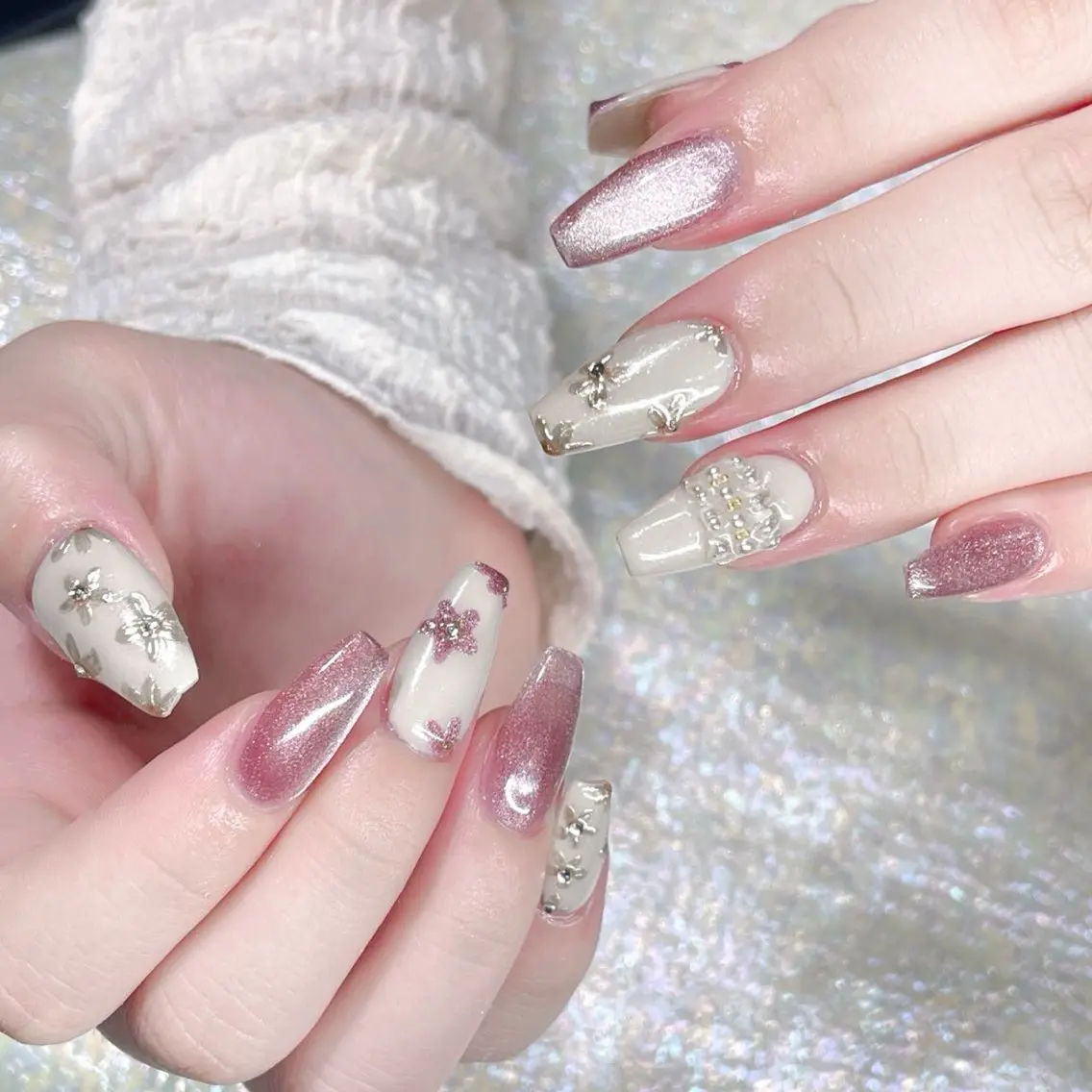 ネイル ハンドネイル Queens マオのネイルデザイン