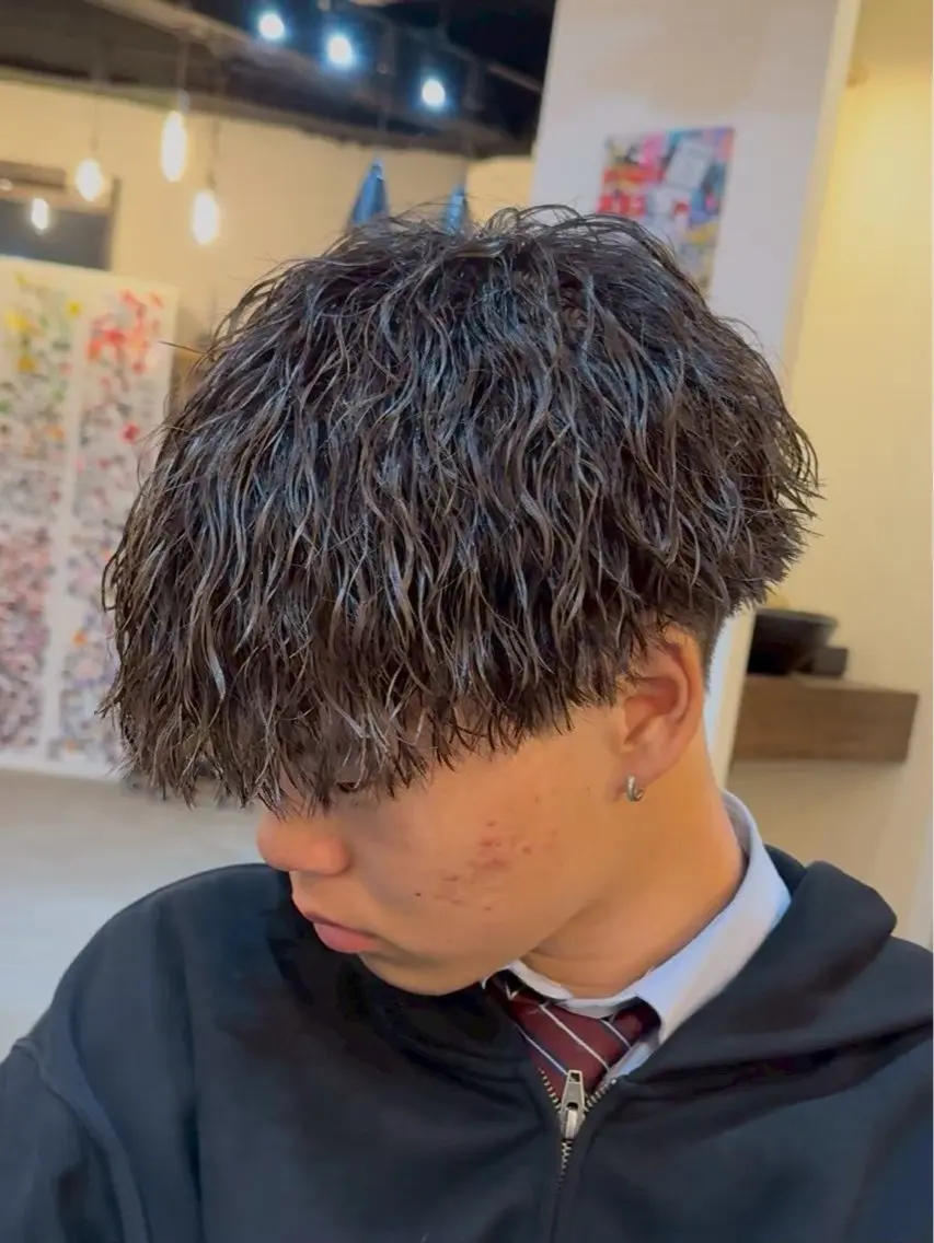 ショート ツイスパ/シャドウ 新井の眉毛・アイブロウイメージ