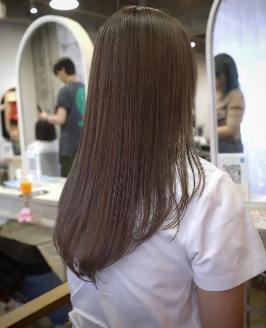 セミロング カラー ヘアカラー cloe  武蔵小杉 RISAKOのヘアスタイル