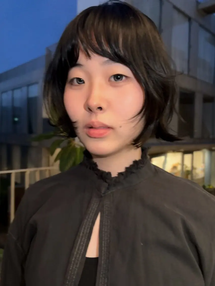 ショート レイヤーカット 七里ヶ浜美容師 YURAのヘアスタイル