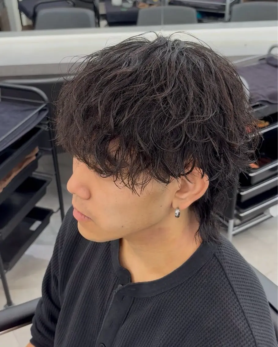 パーマ メンズ カット パーマ 🔥メンズ特化美容師 /泉壱恵🔥のヘアスタイル