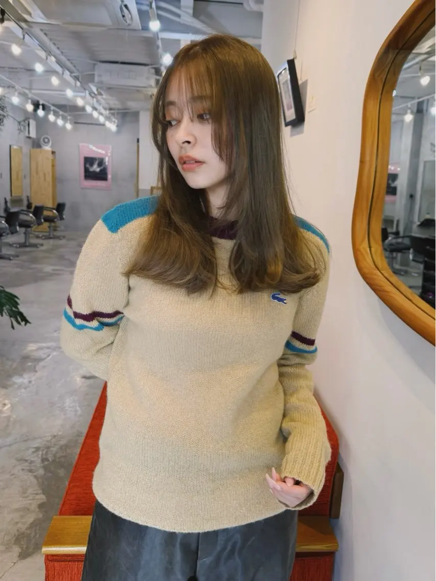 ロング カット ナガミ ショウのヘアスタイル