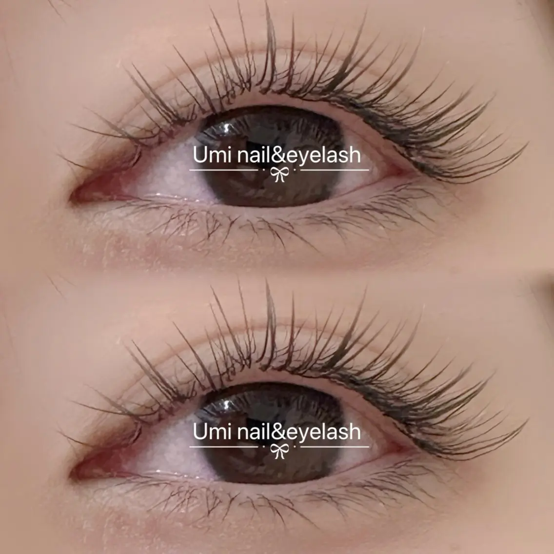 マツエク・マツパ 韓国風マツエク まつげパーマ ワンホンマツエク マツパ 池袋Umi nail eyelash ゆみのネイルデザイン