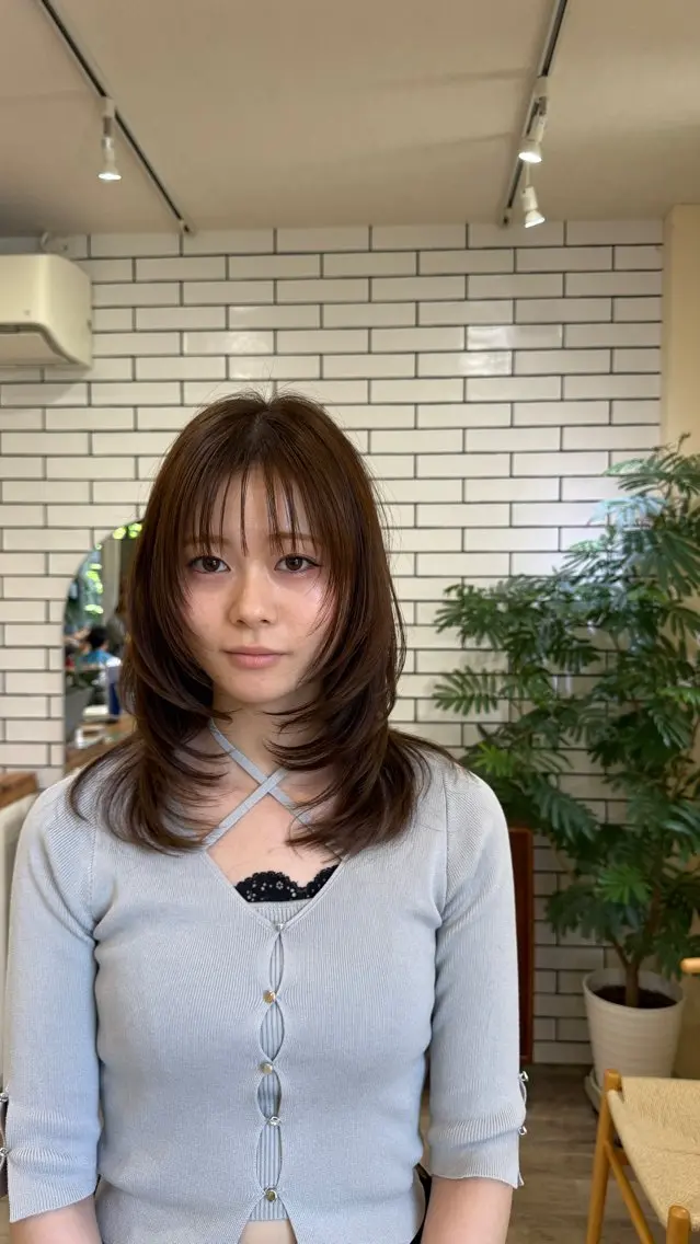 セミロング 池田 友洋のヘアスタイル