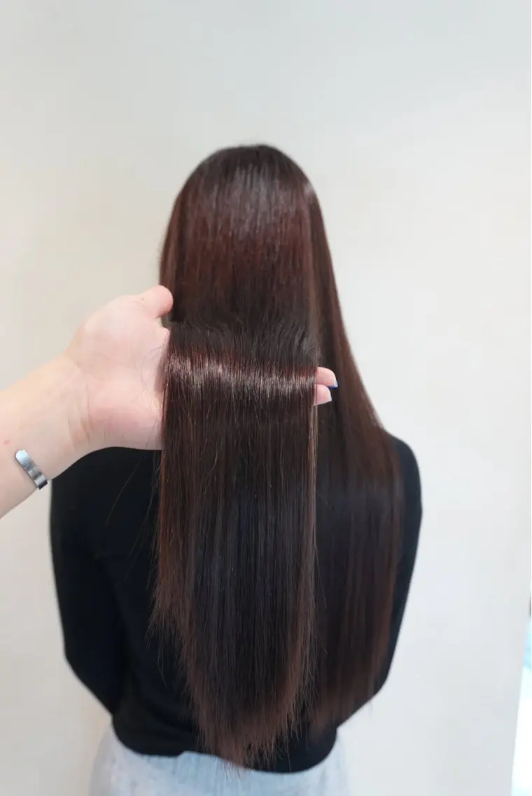 カラー ヘアカラー トリートメント 野里 来希のヘアスタイル