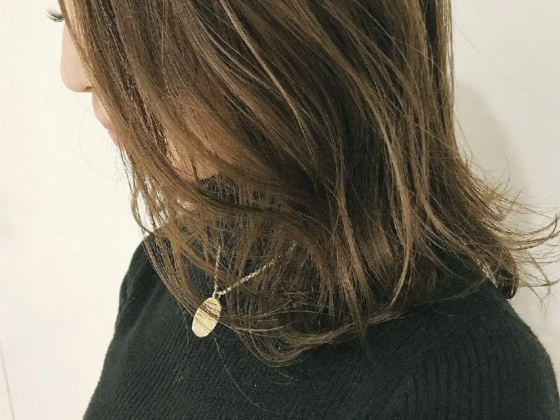 カラー ハイライトカラー 竹内啓太 ボブのヘアスタイル