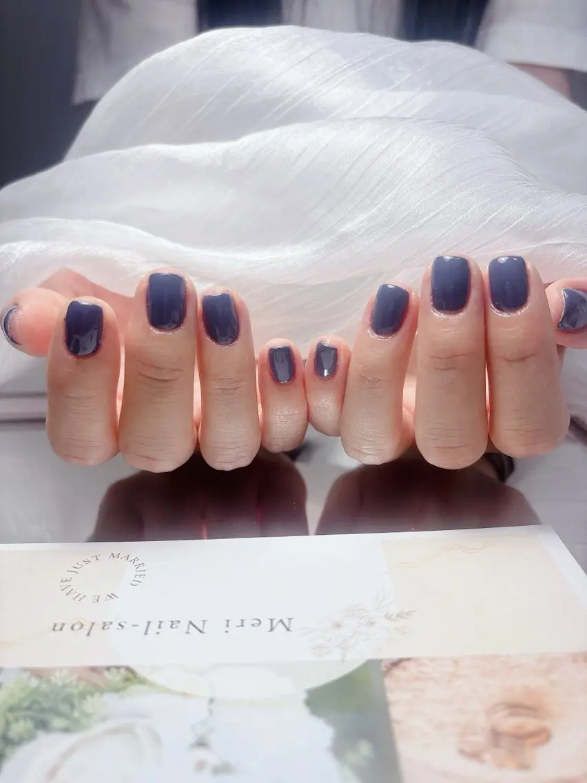 ネイル ワンカラーネイル シンプルネイル ハンドネイル Meri nail-salonのネイルデザイン