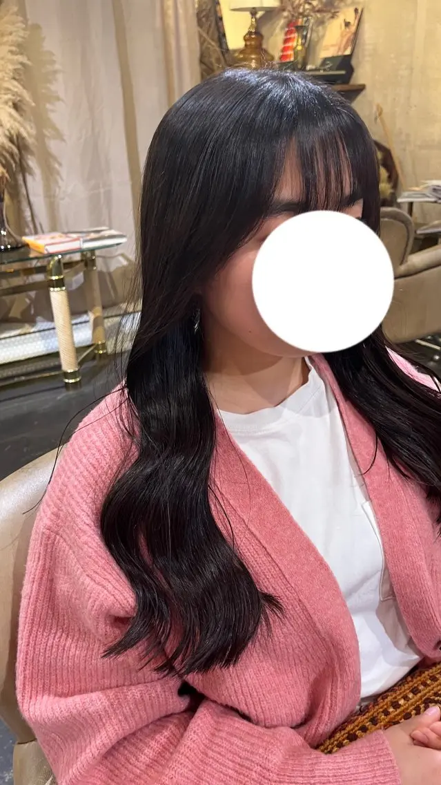 ロング カット トリートメント SPUR ふうのヘアスタイル