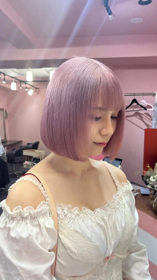 ショート カラー カット ヘアカラー トリートメント s.sweet NACHIKAのヘアスタイル