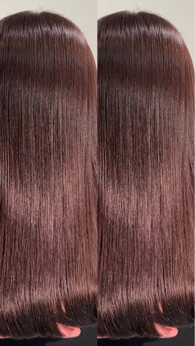 カラー ブラウンカラー 髪質改善 ヘアカラー なんば、心斎橋🍓 ハイトーンnicoのヘアスタイル