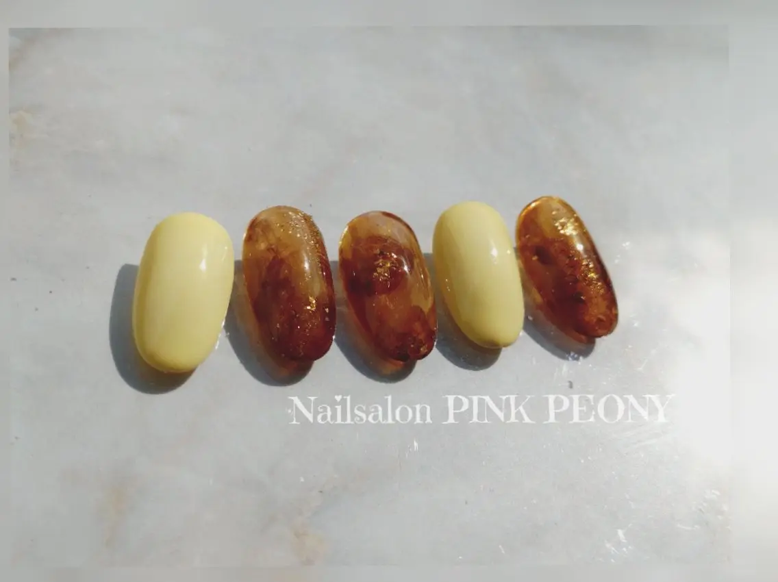 ネイル PINK PEONY    AMIのネイルデザイン