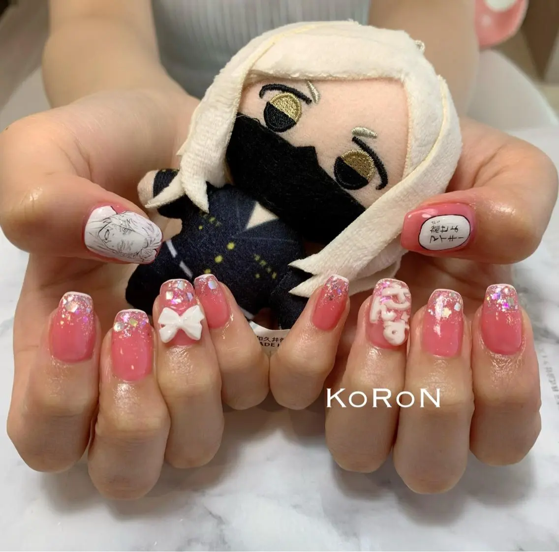 ネイル ハンドネイル 自宅サロン鎌倉 KORONのネイルデザイン