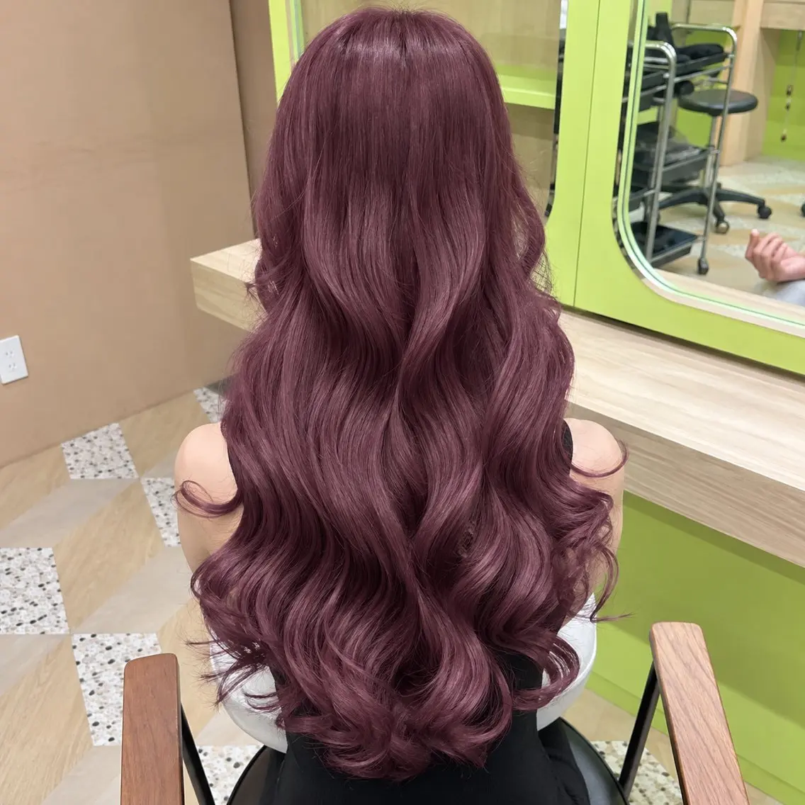 カラー ヘアカラー yuka♡/暖色系/ ブリーチなしWカラーのヘアスタイル