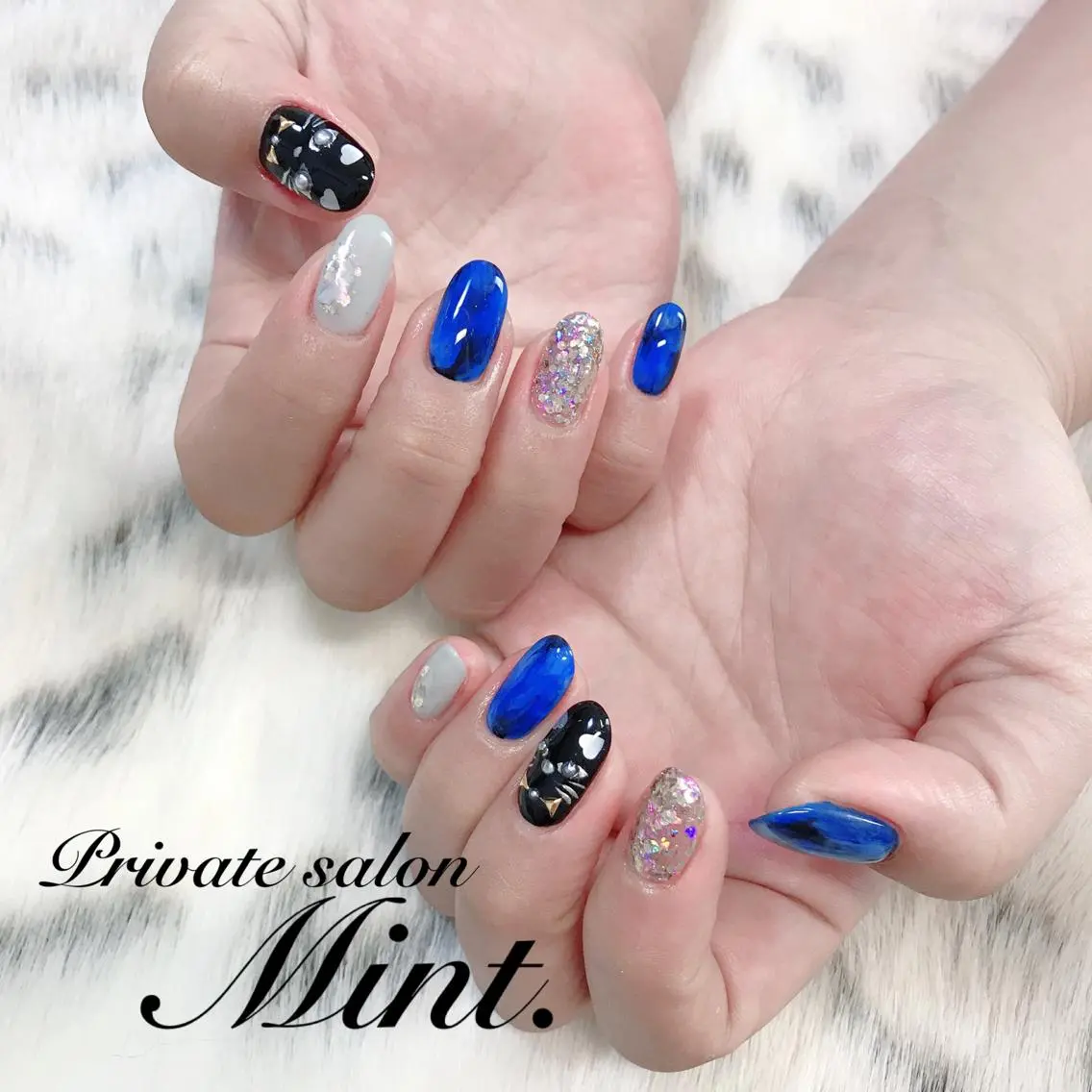 ショート ネイル ハロウィン ジェルネイル ハロウィン ハンドネイル Mint. nailのネイルデザイン