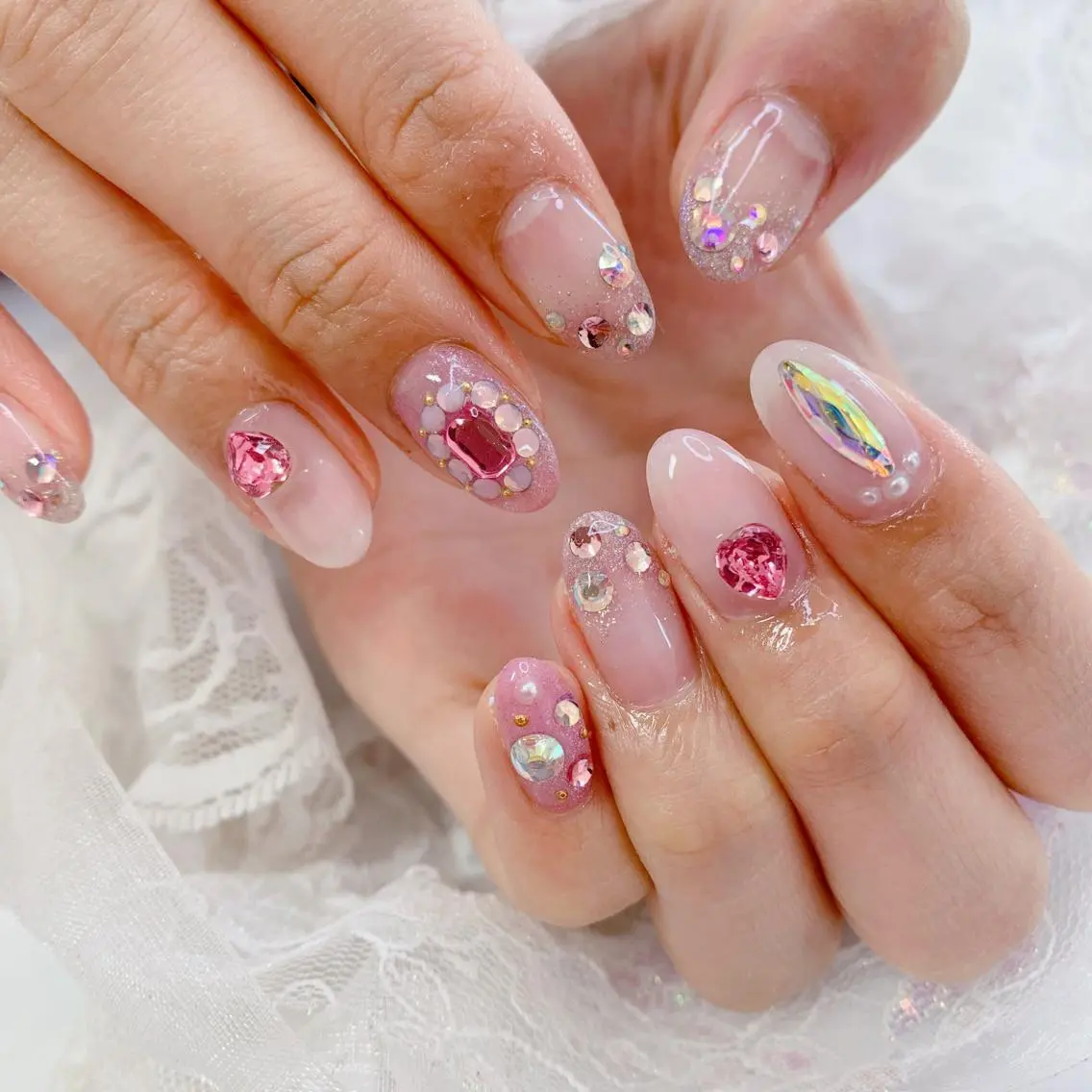 ネイル ハンドネイル La neige* yuki 🐩🌙のネイルデザイン