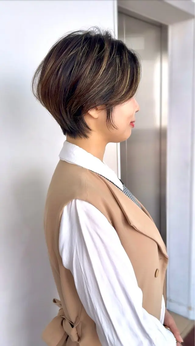 ショート 清水 柊人のヘアスタイル