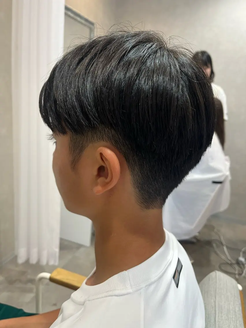 メンズ カット 森 愛友のヘアスタイル