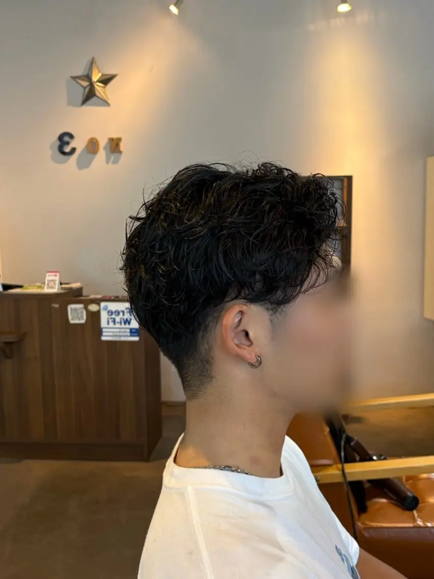 男性限定✳︎パーマ+カットの写真