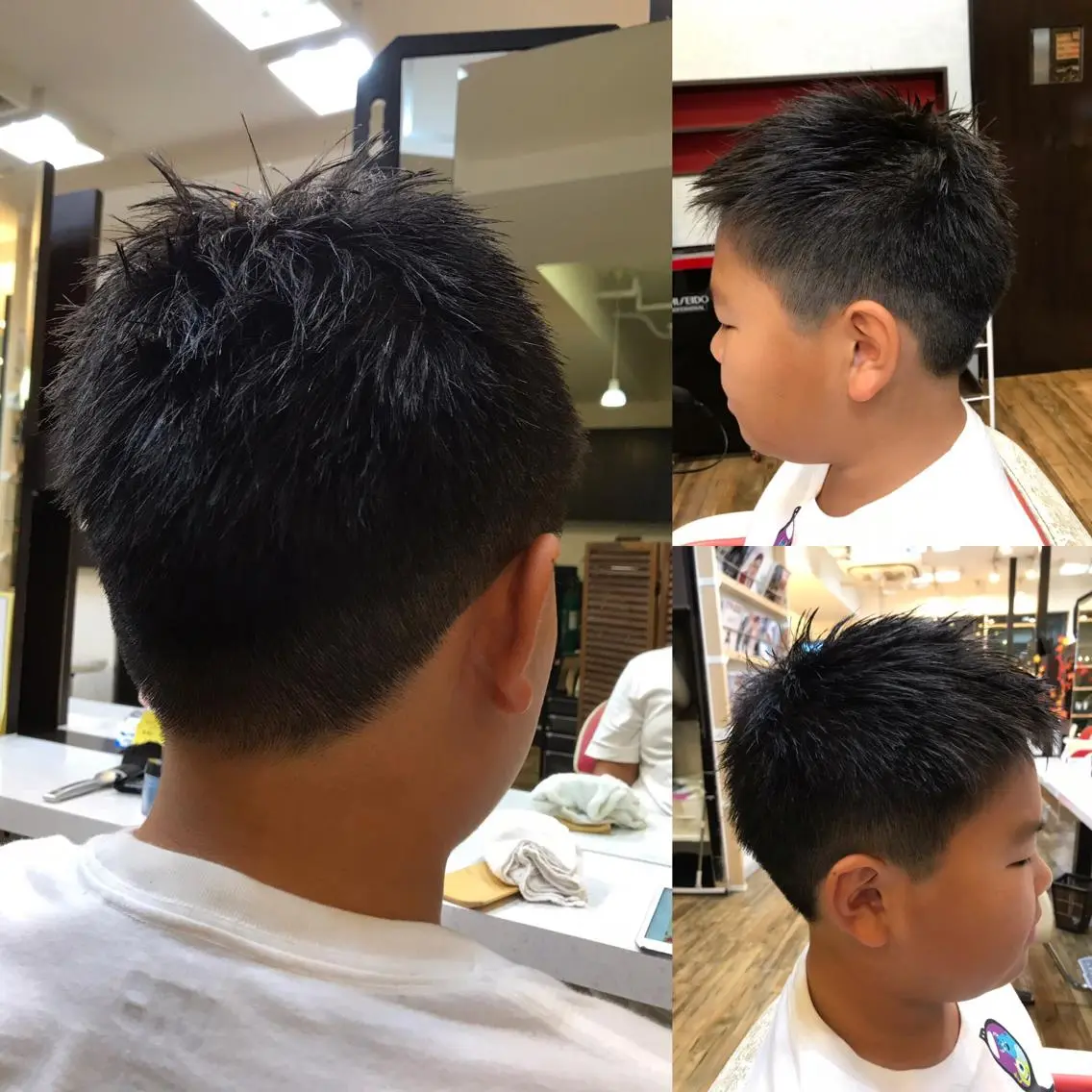 ショート メンズ キッズ ショートヘア カット 赤羽、髪質改善サロン 吉野リョウスケのヘアスタイル